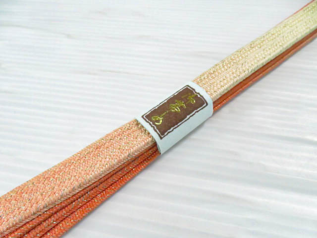 リサイクル 和装小物 帯締め 平組 手組紐 金銀糸 フォーマル